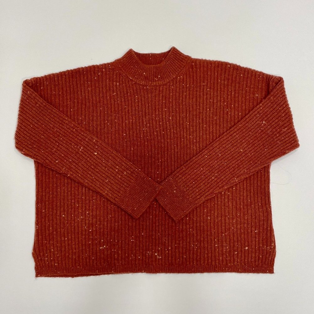 Wool Fallon Sweater / Rust / NWOT - Picture 4 of 5